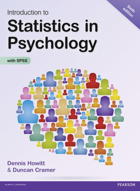 Introduction to Statistics in Psychology 6th Edition