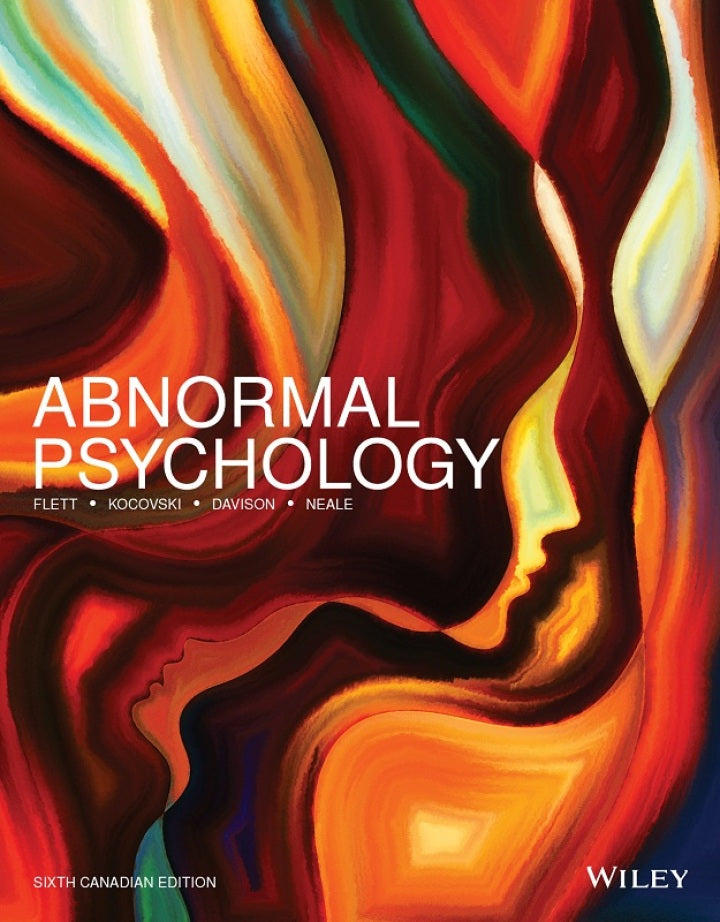 Abnormal Psychology, Canadian Edition 6th Edition