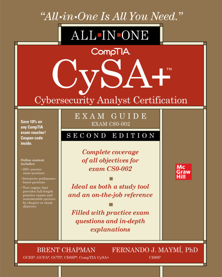 CompTIA CySA+ Cybersecurity Analyst Certification All-in-One Exam Guide (Exam CS0-002) 2nd Edition