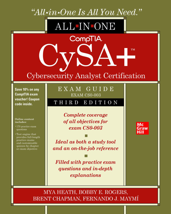 CompTIA CySA+ Cybersecurity Analyst Certification All-in-One Exam Guide (Exam CS0-003) 3rd Edition
