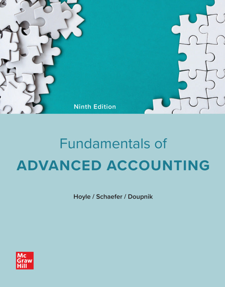Fundamentals of Advanced Accounting 9th Edition