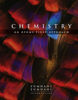 Chemistry: An Atoms First Approach 2nd ed By Steven S. Zumdahl | ISBN 1305254015